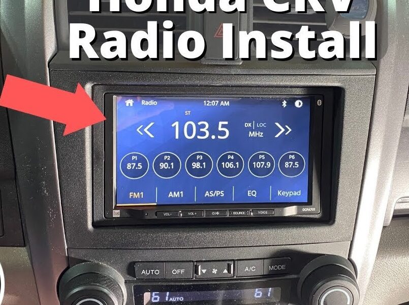 Honda CRV Head Unit Replacement